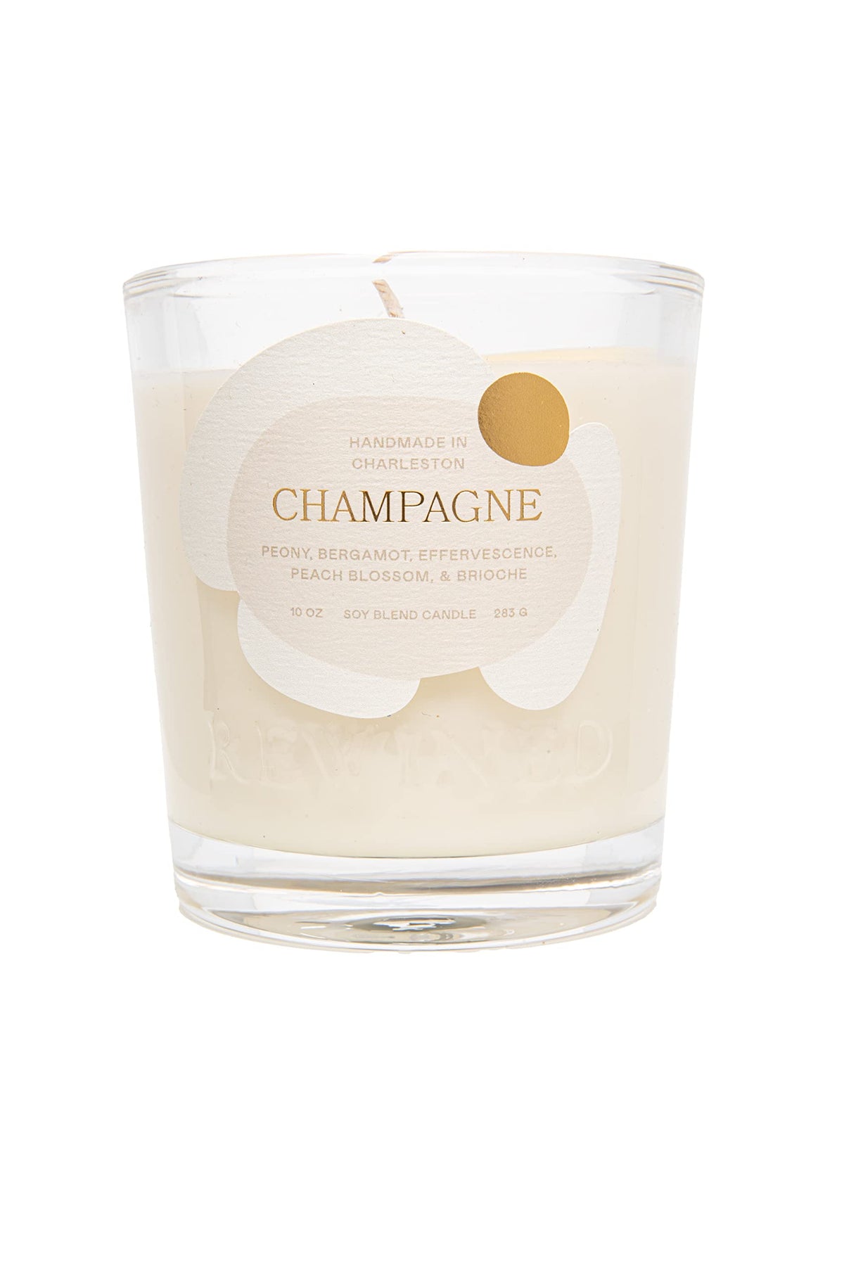 Rewined Candle, 10oz, Clear