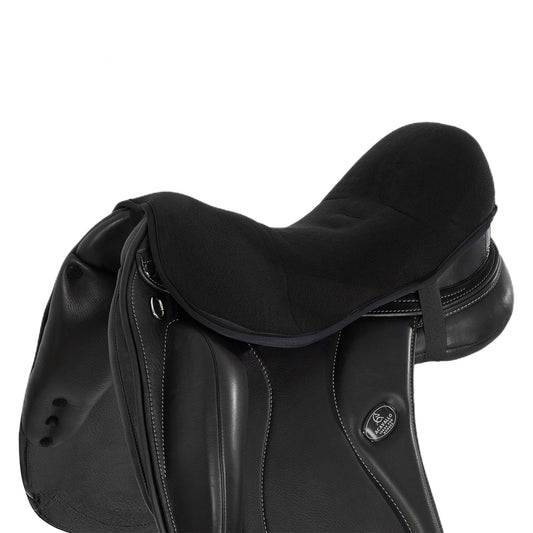 Acavallo Ortho Coccyx Gel in Dri-Lex Seat Saver - Dressage, Large, Black