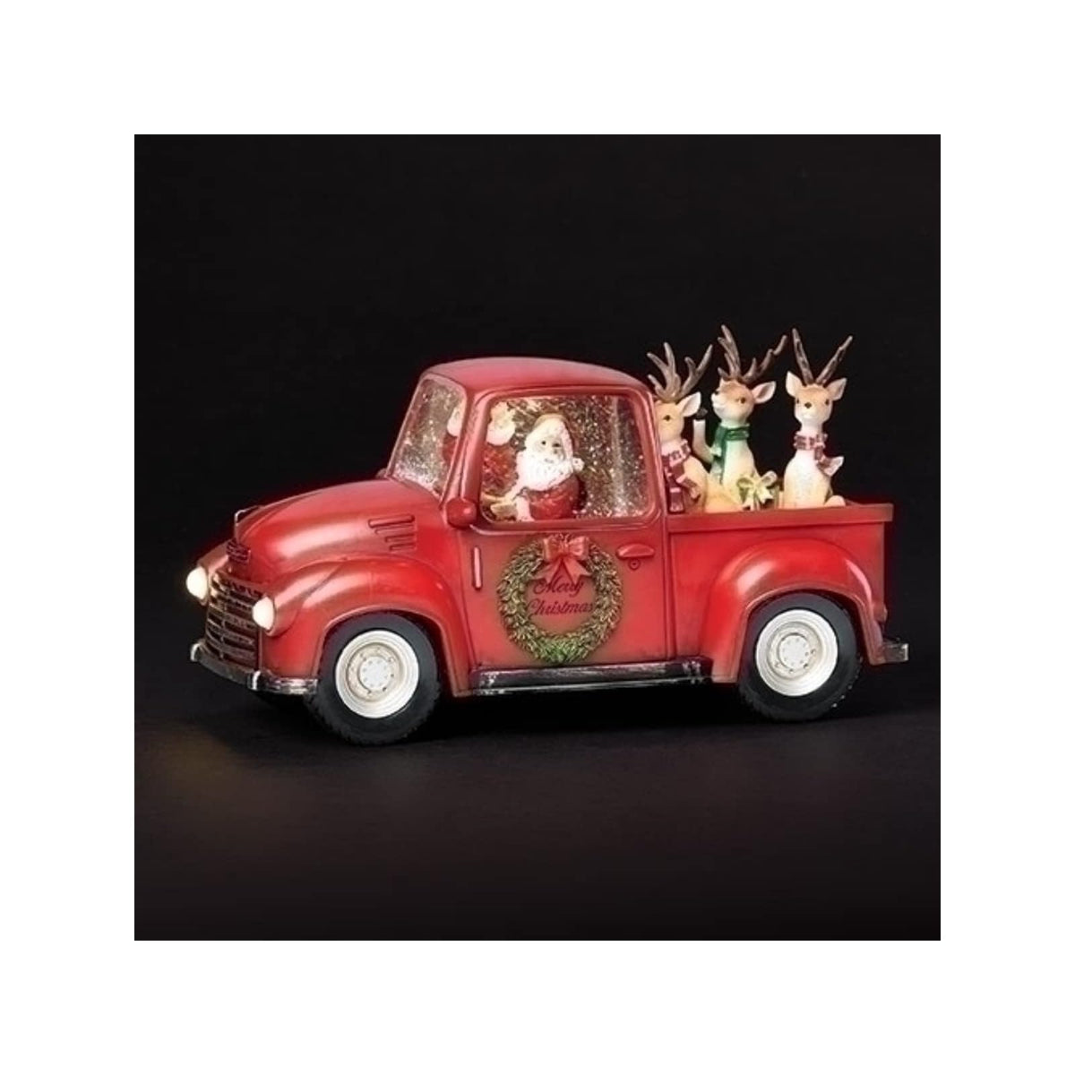 Roman Lighted Outdoor Display, Red, Classic