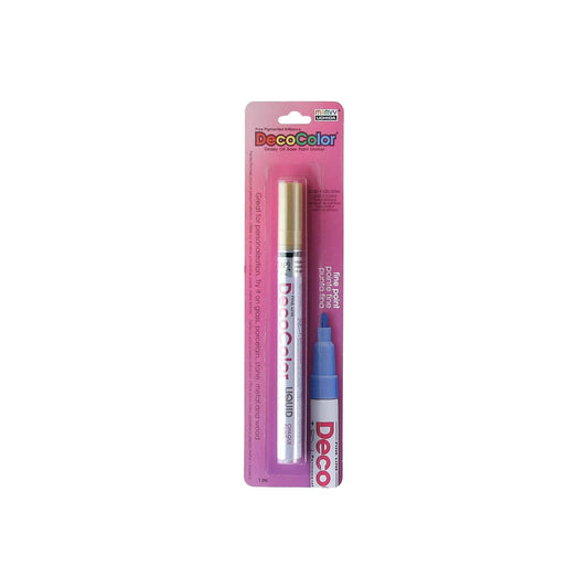 Uchida 200-C-GLD Marvy Deco Color Fine Point Paint Marker, Gold