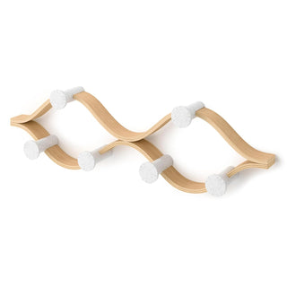 Umbra Storage Hook, White/Natural, Contemporary