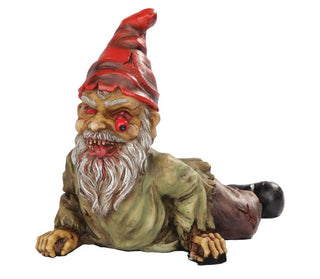 Pacific Trading PTC 7 Inch Resin Scary Crawling Zombie Garden Gnome Decor Figurine