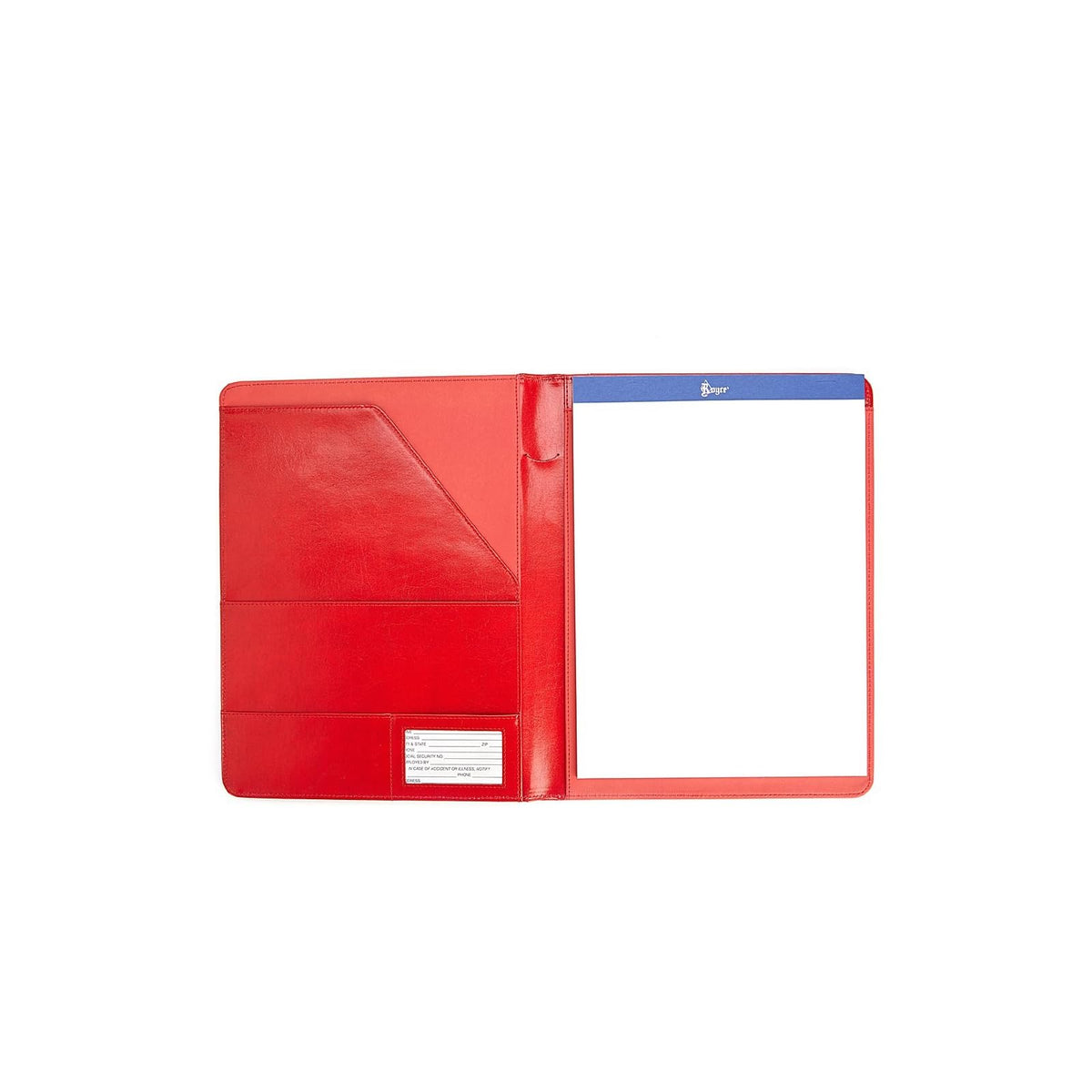 Royce Planner, Letter, Red
