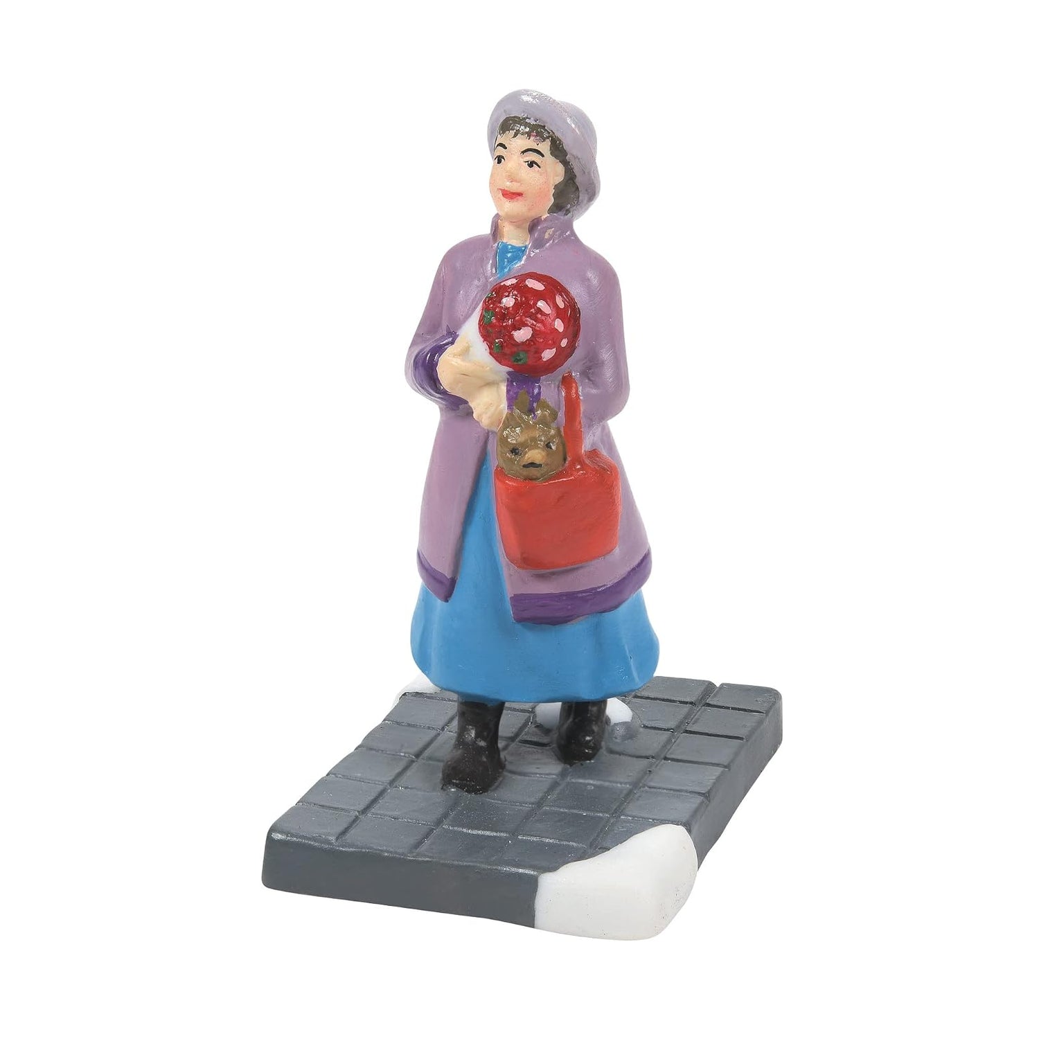 *Department 56 Christmas In City Village A Woman's Best Friend, Village Figure, 1.97 Inch, Multicolor