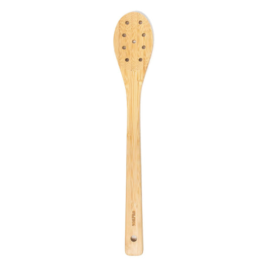 Norpro 12-Inch Bamboo Spoon with Holes