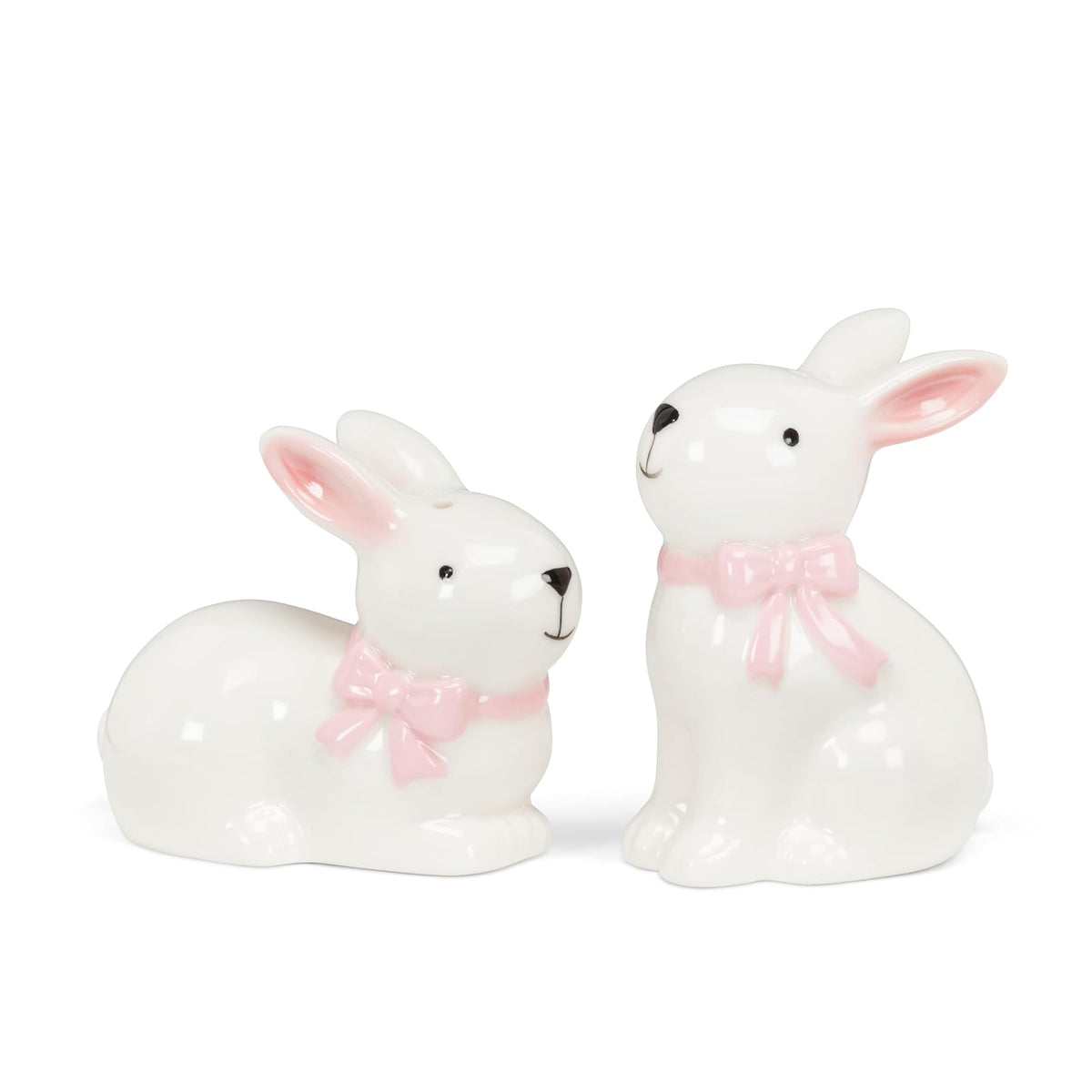 Abbott Collection Food Shaker, 3"H, Bunny w/ Bow