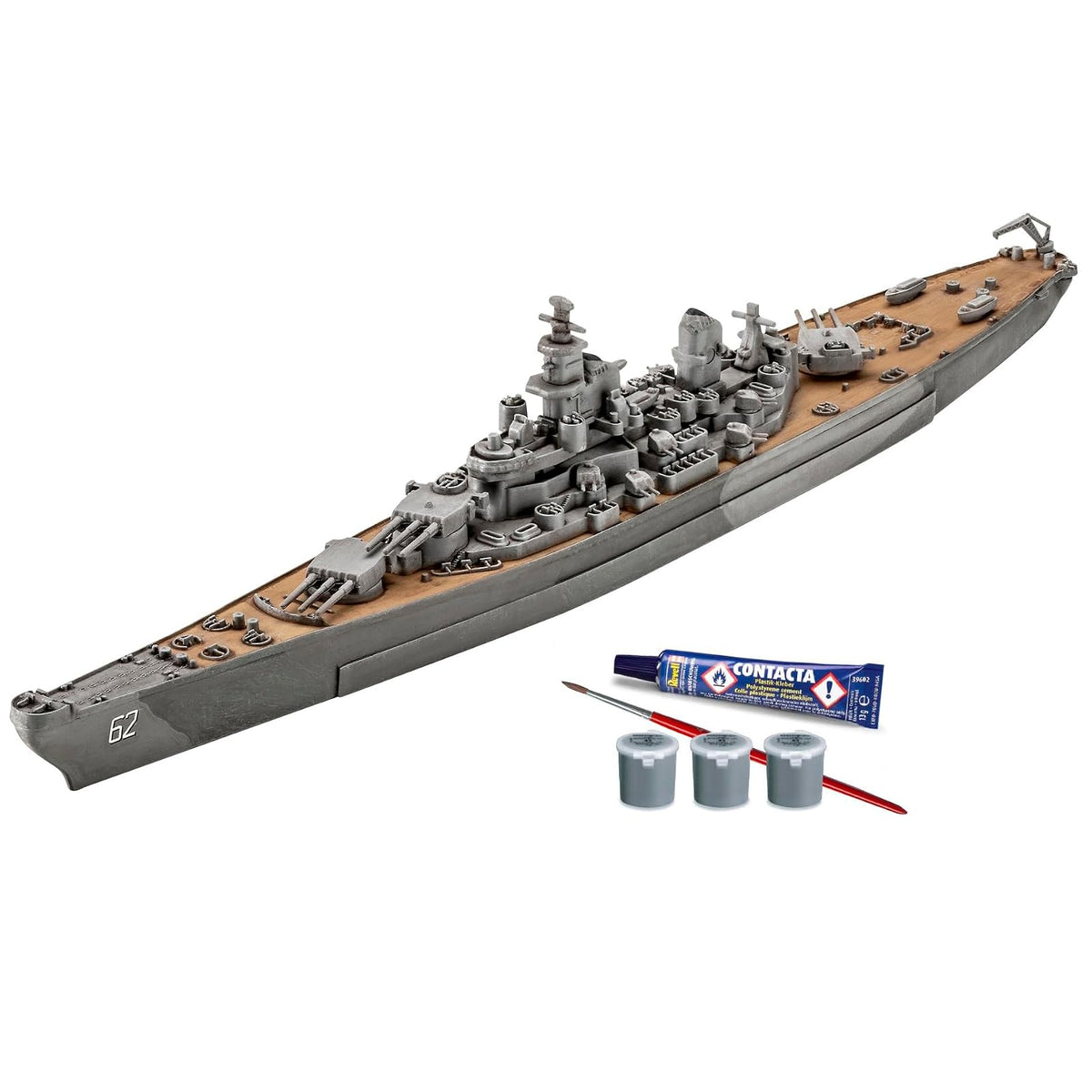 Revell Art Craft Kit, 1:1200 scale, Gray