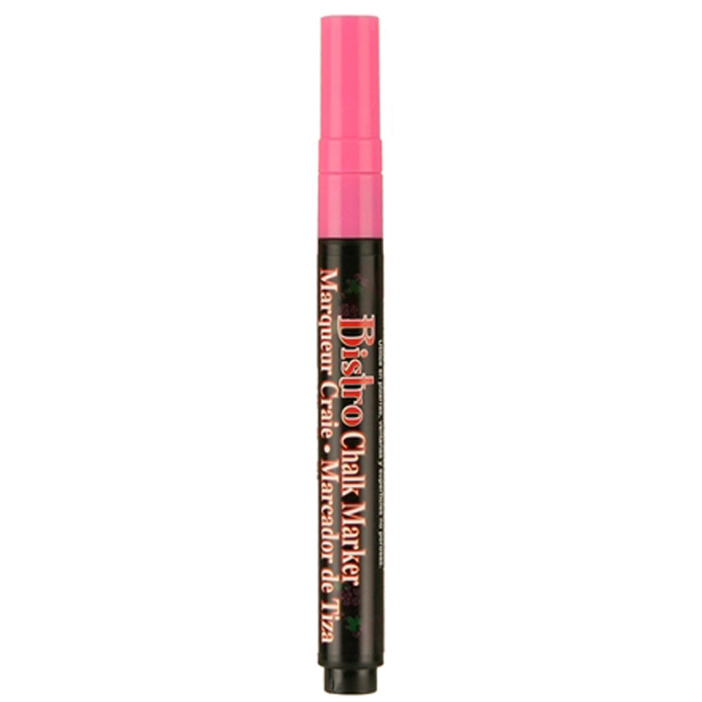 Uchida 480-C-F9 Marvy Broad Point Tip Fluorescent Bistro Chalk Marker, Pink