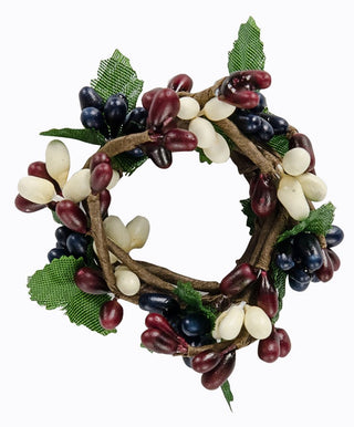 CWI Gifts Wreath, Ivory, Country