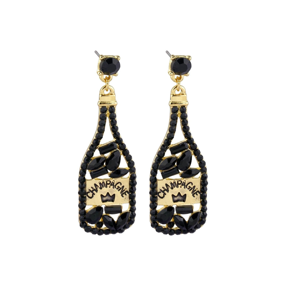 Bamboo Trading Earring, Black