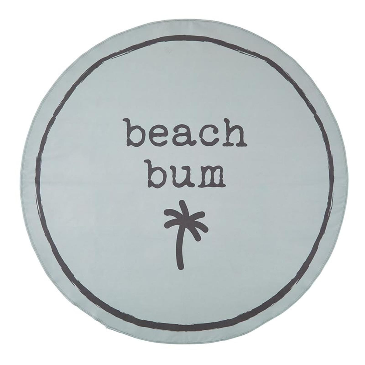Stephan Baby Towel, 42-Inch Diameter, Grey - Beach Bum