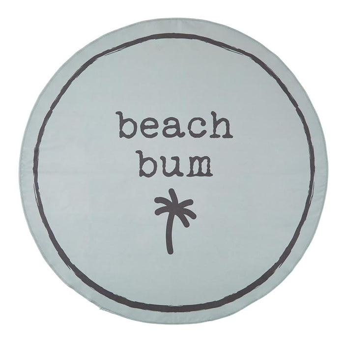 Stephan Baby Towel, 42-Inch Diameter, Grey - Beach Bum