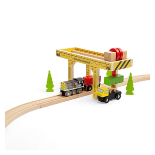 Bigjigs Rail Toy Vehicle Set, Yellow