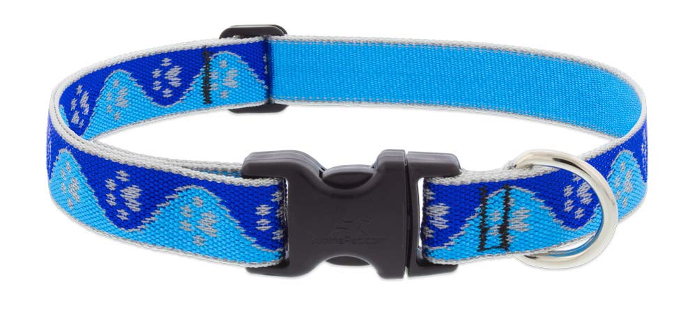 LupinePet Animal Collar, 1"w; 16-28", Blue