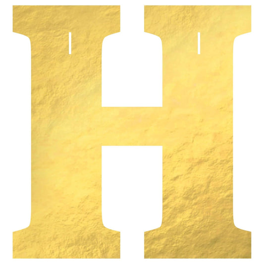 Amscan Banner, 4.5", Gold