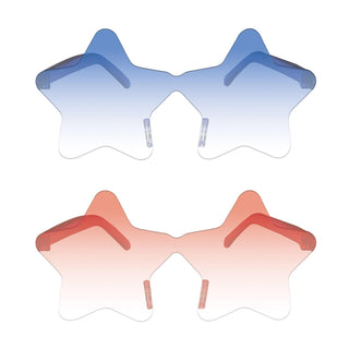 Beistle Costume Eyewear, One Size, Blue and Red
