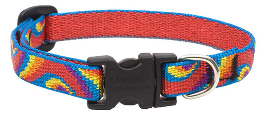 Lupine Pet Originals 1/2" Lollipop 10-16" Adjustable Collar for Small Dogs