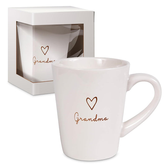 Pavilion Gift Company Grandma Cup, 15 oz, Cream
