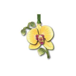 Beacon Design Hanging Ornament, 2.7" x 3", Orchid