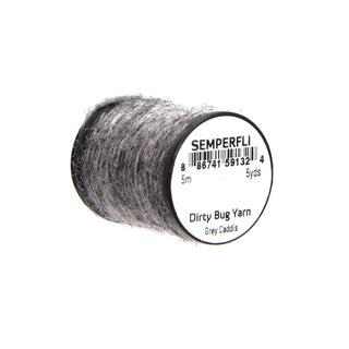 Semperfli Yarn, Grey Caddis