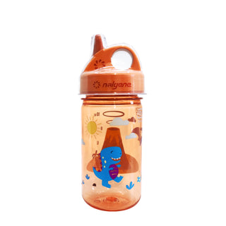 Nalgene Bottle, 12 Ounces, Orange Volcano
