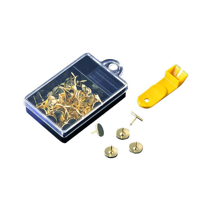 Clover Sharp Pin, 0.4375, Gold