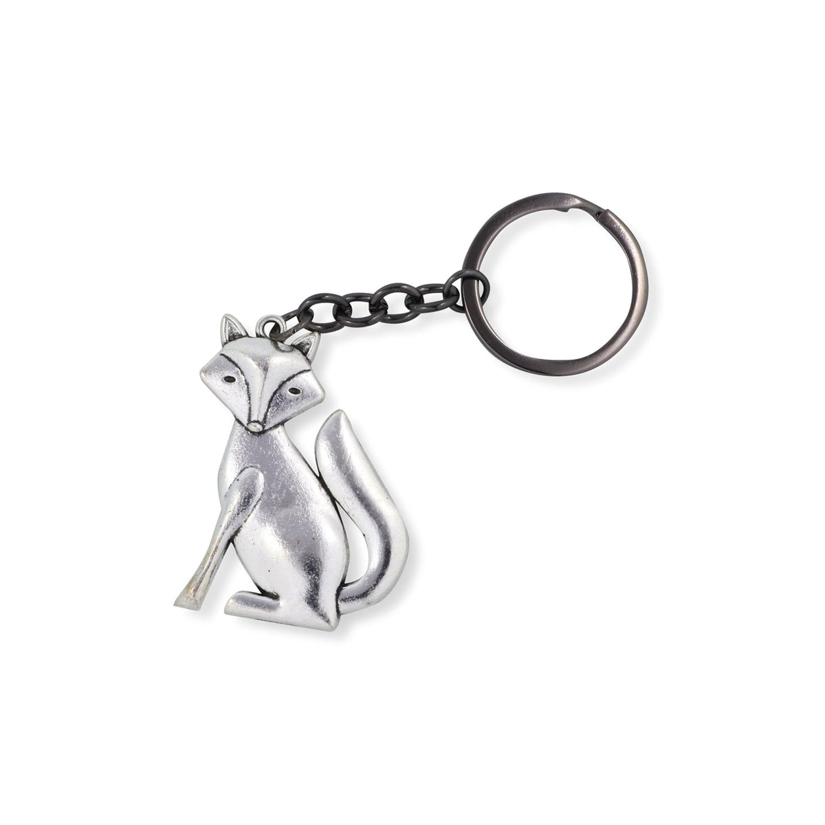 Dave The Bunny Keychain, Medium, Black