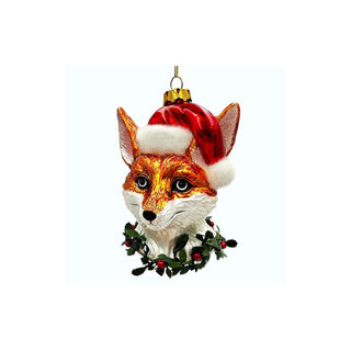 OrnamentallyYou Hanging Ornament, 3.15in (L) x 2.83in (W) x 4.57in (H), Fox With