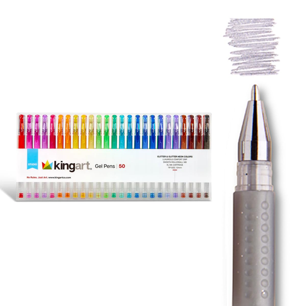 KINGART Writing Instrument, 1 Count (Pack of 1), Glitter