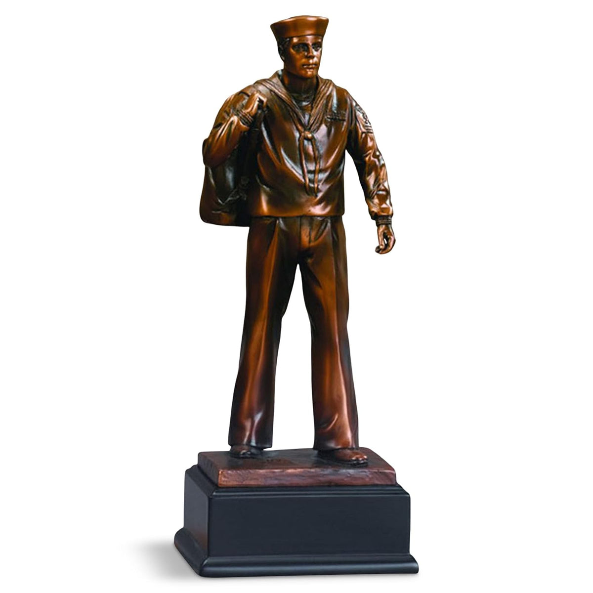 Treasure of Nature Figurine, 11.5 inches, Wood,bronze