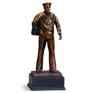 Treasure of Nature Figurine, 11.5 inches, Wood,bronze