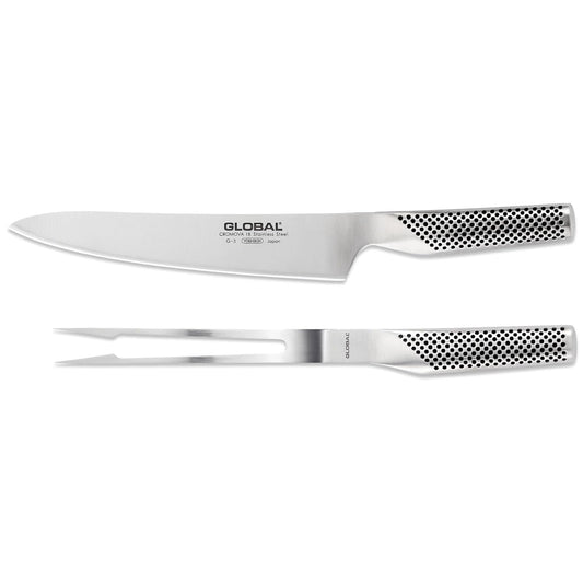 Scanpan Global G-313, Classic 2pc Carving Set, Stainless Steel
