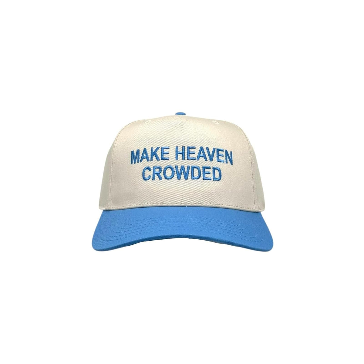 VINTAGE LIFE Hat, Cream/Light Blue, Cap