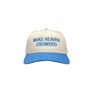 VINTAGE LIFE Hat, Cream/Light Blue, Cap
