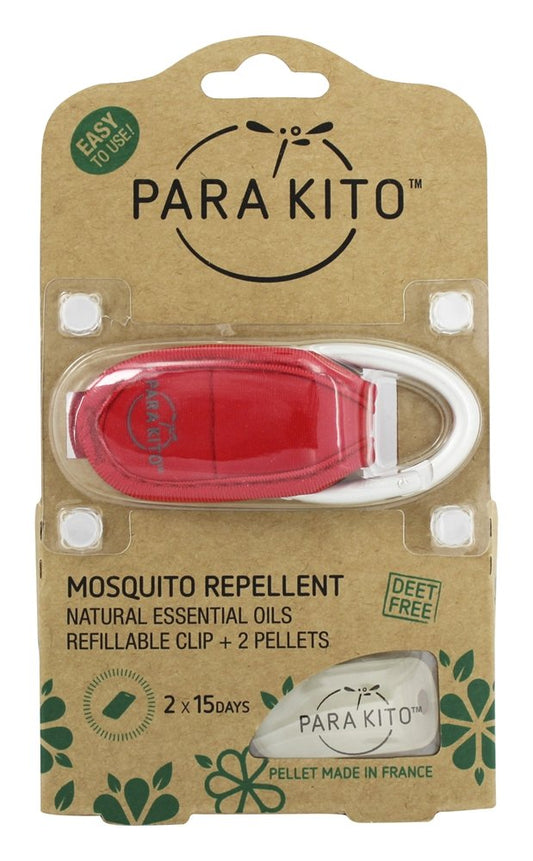 Para'Kito Mosquito Repellent Clip - Red