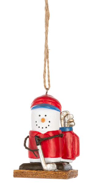 Ganz Hanging Ornament, 2.05 x 1.81 x 3 Inch, Red and White