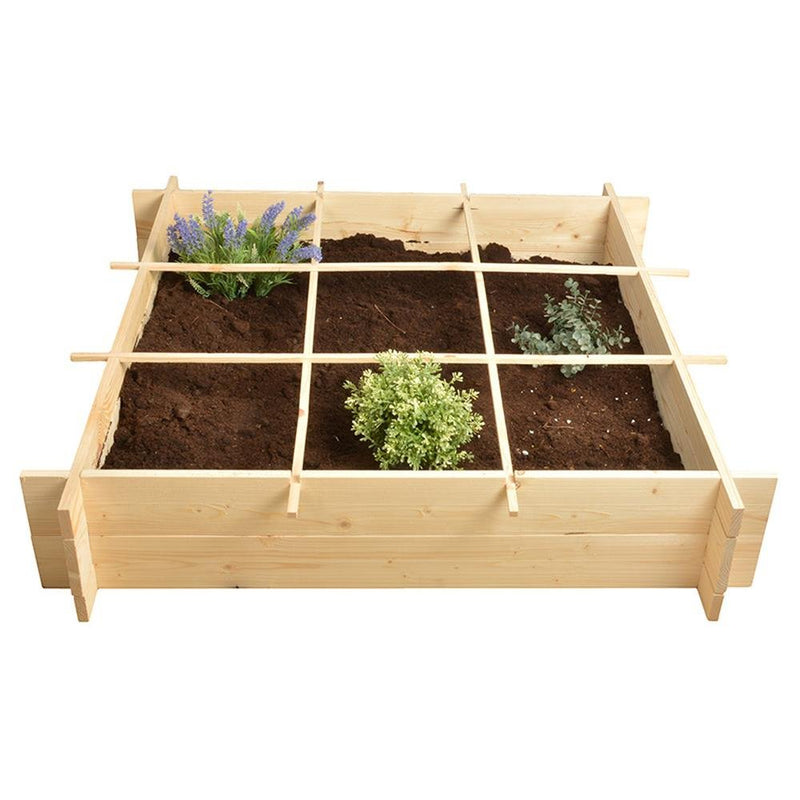 Esschert Design B1012 Wooden Square Meter Garden