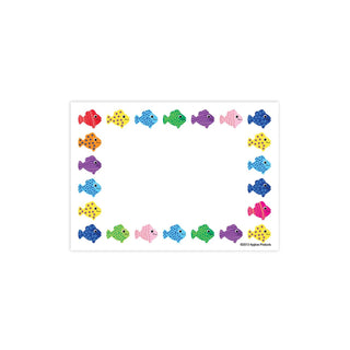 Hygloss Label, 3.5" x 2.5", Assorted Fish