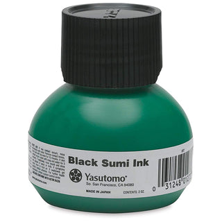 Yasutomo Liquid Ink, 2 fl oz, Black