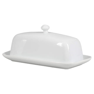 BIA Cordon Bleu Butter Dish, White