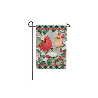 Carson Banner, 12.5" x 18", Cardinals In Holly