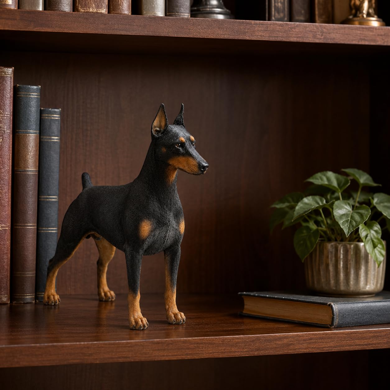 Comfy Hour 7 Inch Doberman Statue, Pinscher Dog Figurine