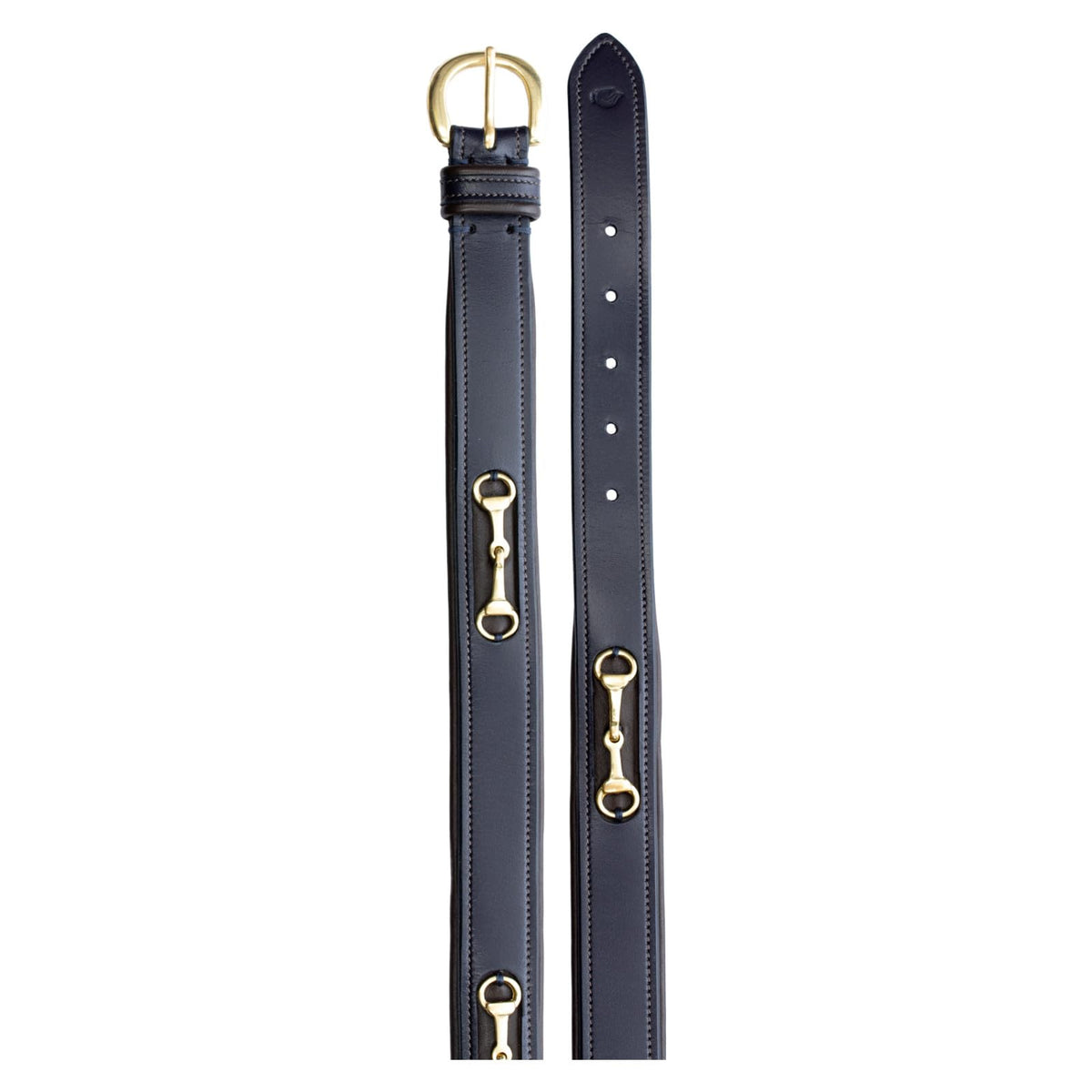 Equinavia Apparel Belt, 1X, Brown/Navy