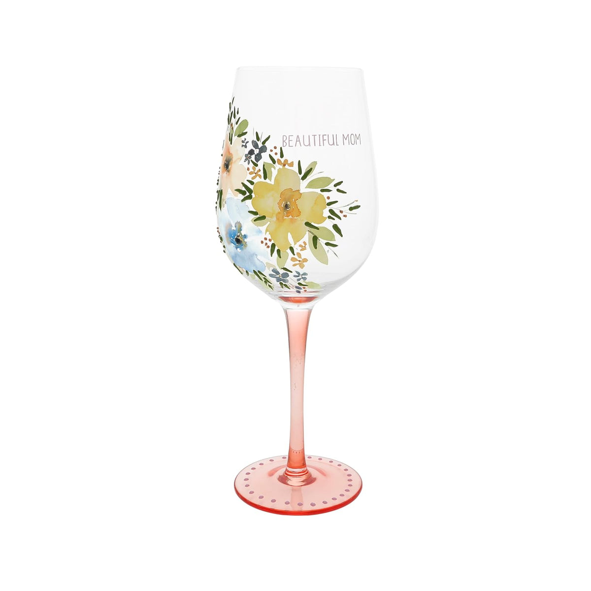 Pavilion Gift Company Drinking Cup, 16 Ounces, Pink, Yellow, Green, Blue, Clear