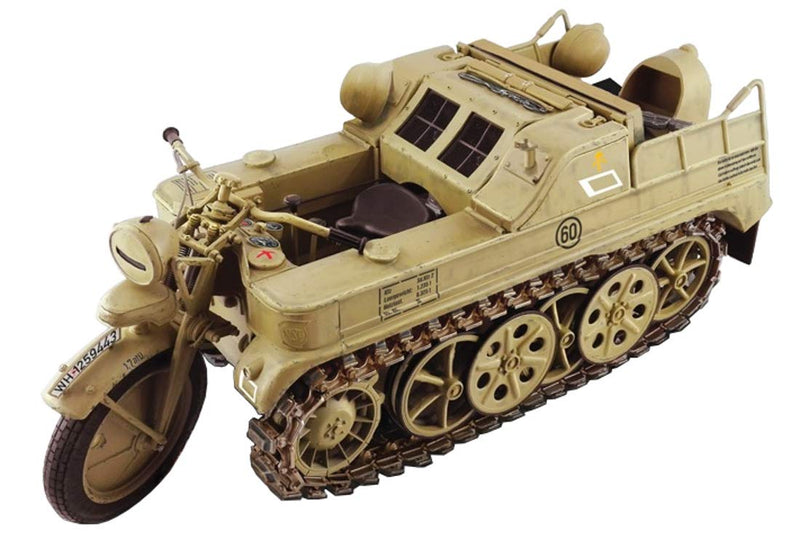 Italeri 7404 Kettenkrad WWII Military Vehicle 1/9 Scale Model Kit