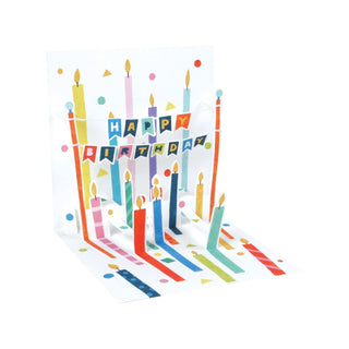 Up With Paper Greeting Card, multicolor, Modern