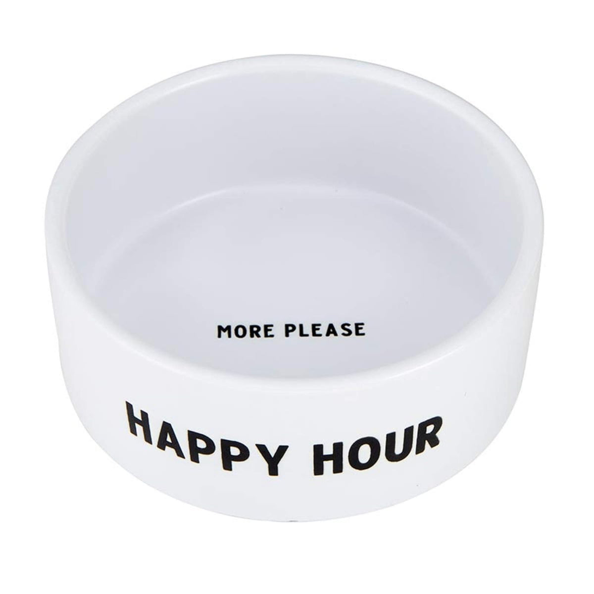 Santa Barbara Design Studio Pet Feeder, 6" Diameter, Happy Hour