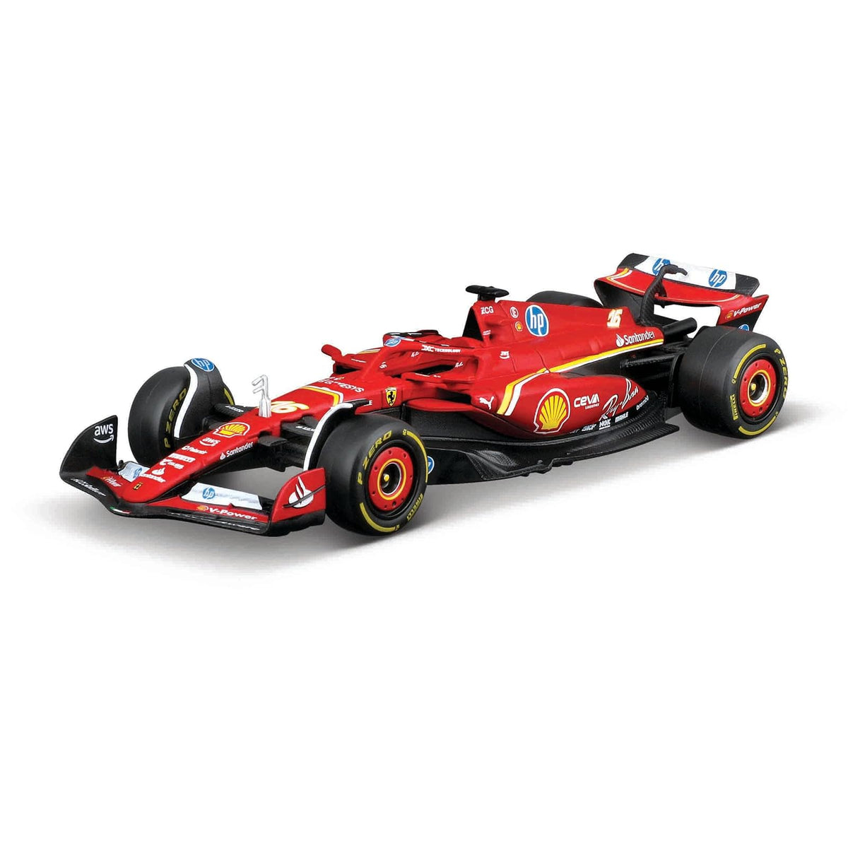 Maisto Tech R/C Non Riding Toy Vehicle, Leclerc #16