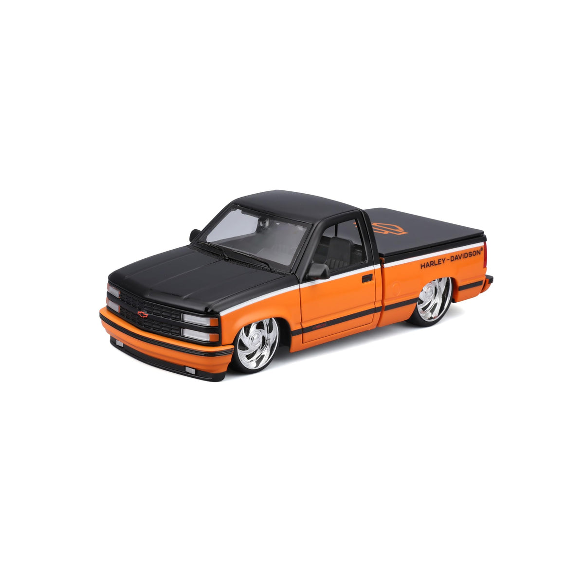 Maisto Non Riding Toy Vehicle, 9.62 x 5.25 x 4.37 inches, Orange / Black