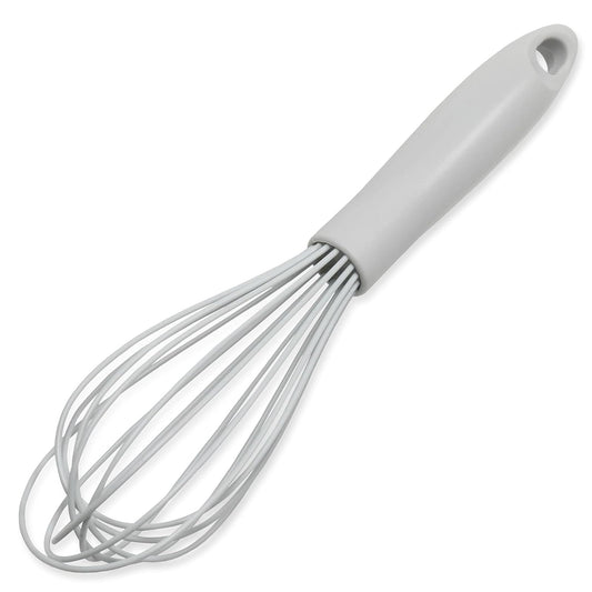 Chef Craft Premium Silicone Wire Cooking Whisk, 10.5 inch, Gray